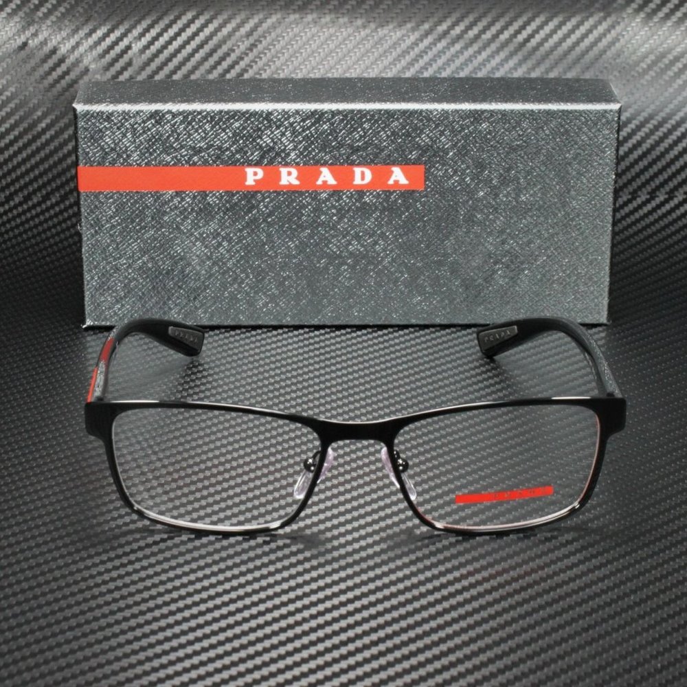Prada Men's Black Eyeglasses! - Picture 2 of 4